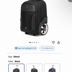 YH&GS Rolling Backpack 