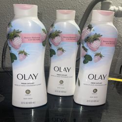 Olay Strawberry Body Wash 
