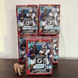 2025 Panini Optic Donruss Football Blaster Box Target Red NFL