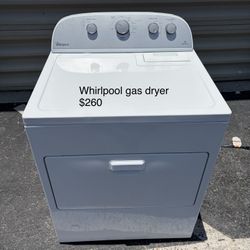 Whirlpool Gas Dryer 