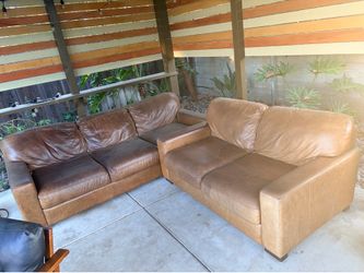 Italian leather Couches