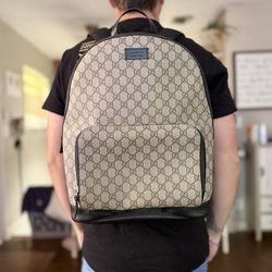 Gucci GG Supreme Backpack (Ophidia Style)