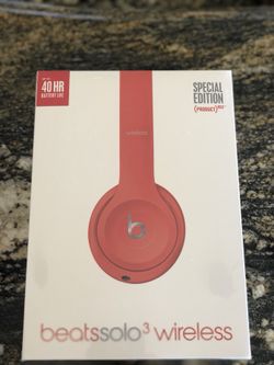 Beats solo 3 Wireless red
