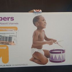 Size 7 Diapers New box