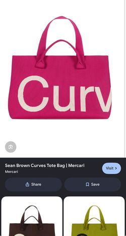 Brand new Raspberry Curves Tote