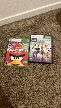 Angry birds trilogy and kinetic sport for Xbox 360