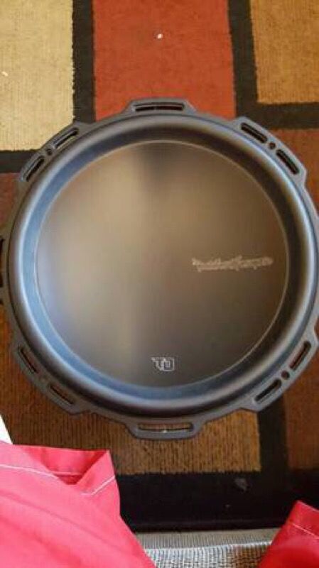 ROCKFORD FOSGATE T0 15 INCH SUB DUAL 2 ohm