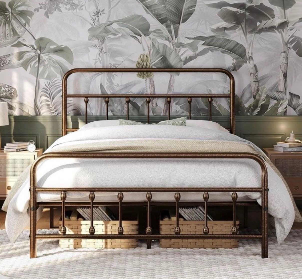 Bronze Queen Bed Frame 615337