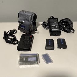 Sony MiniDV Camcorder with Accessories