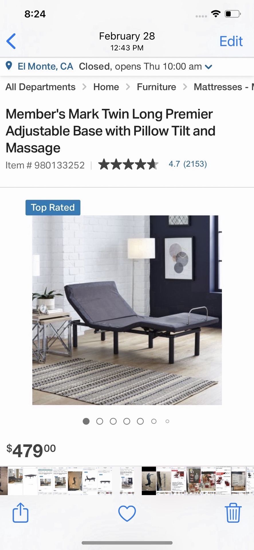 Adjustable Bed Twin Xl