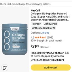 Collagen Bio-peptide Protein 