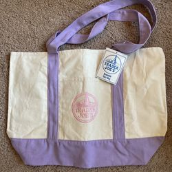 Trader Joe’s Lavender Large Tote Bag