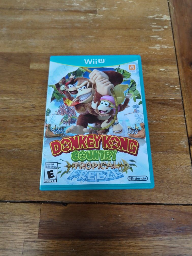 Donkey Kong Tropic Freeze Nintendo Wii U