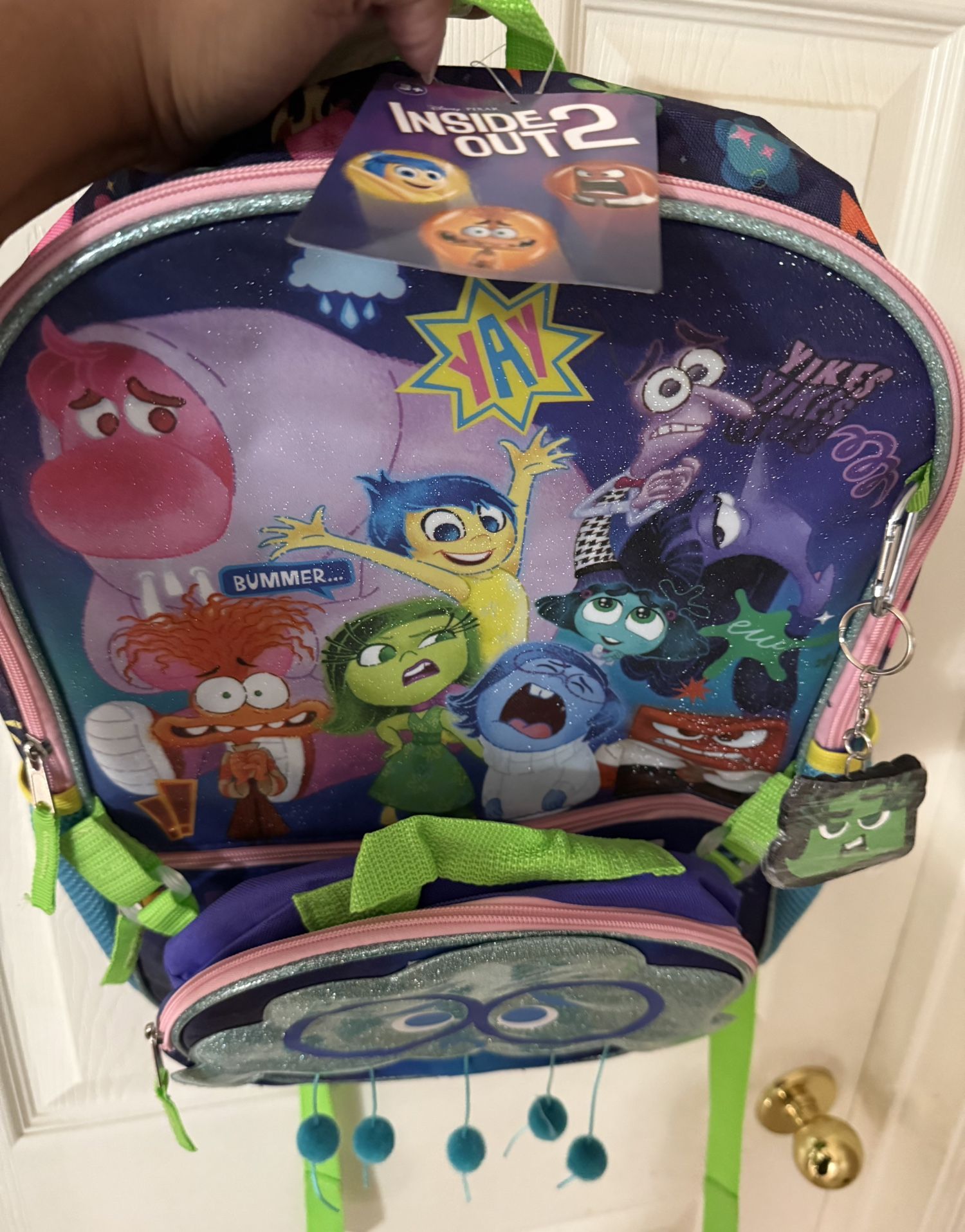 New Inside And Out 2 5piece Backpack