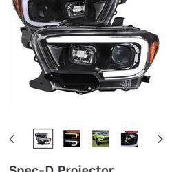 2016-2022 Tacoma Spec D Headlights Brand New