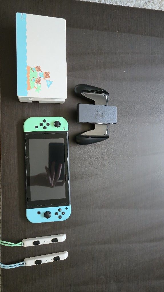 Nintendo Switch Animal Crossing Special Edition + Splatoon 2