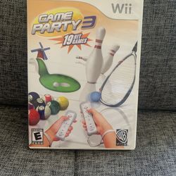 Nintendo Wii Game Party 3