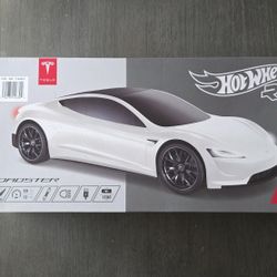 Hot Wheels Tesla Roadster Remote Control RC 1:10 White  NEW