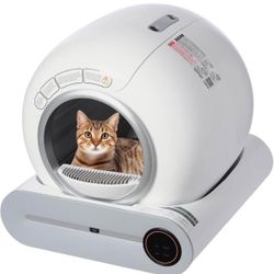 Self Cleaning Cat Litter Box With App Control 