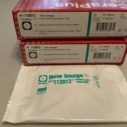 Hollister 112013 Cera Plus 2-Piece Flat Ostomy Skin Barrier With Tape New