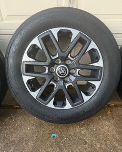 4 20” wheels and tires 265-60-20