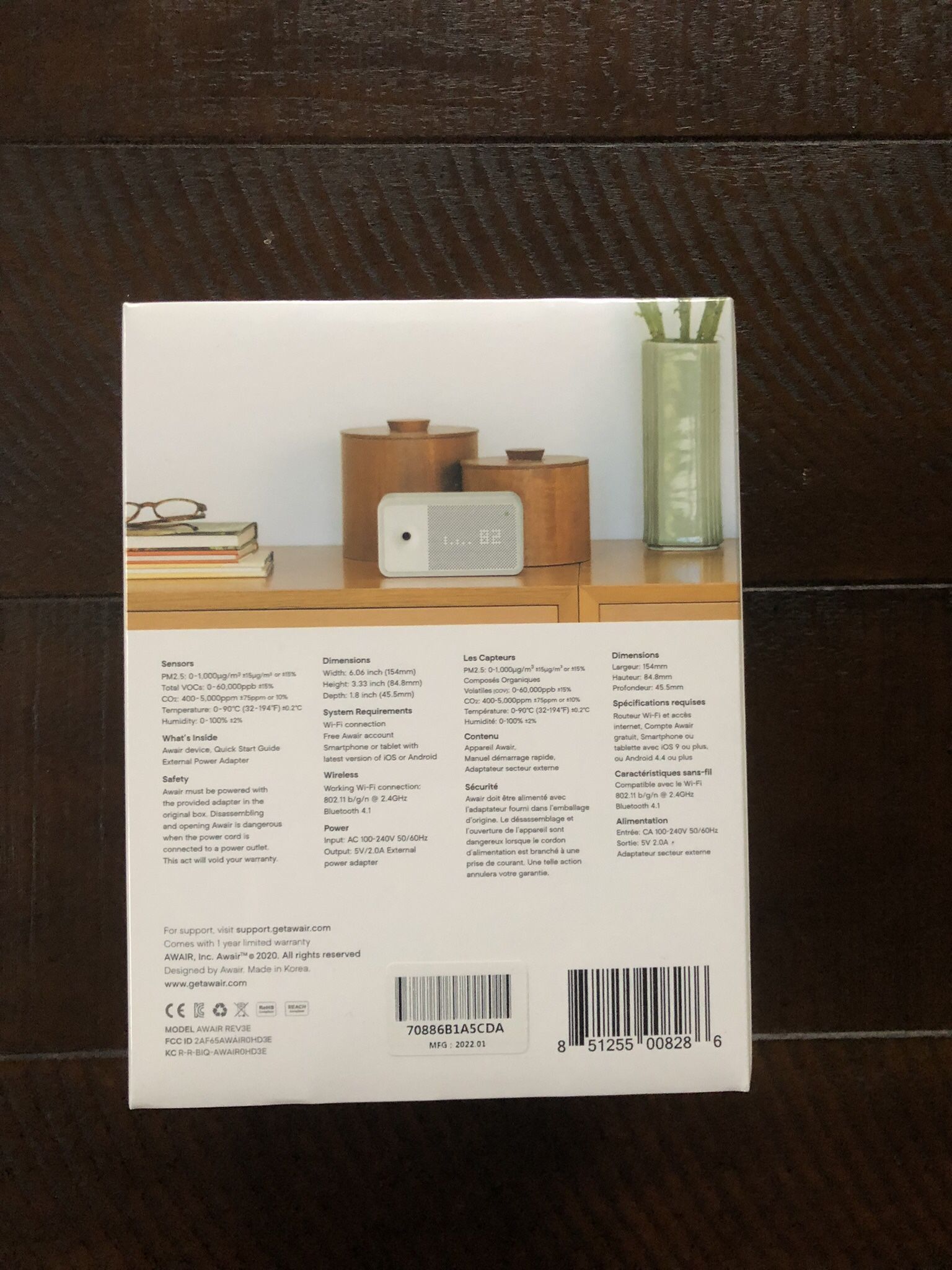 Awair Element Air Quality monitor (crypto miner)