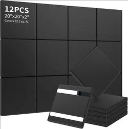 12 Pcs Golf Simulator Padding 20"x20"x2" – Breathable Oxford Fabric Cover
32.3 sq. ft. Memory Foam Impact Protection for Indoor Golf Simulator Enclosu