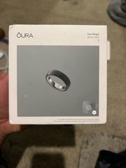 Ōura ring size 9 black /noir