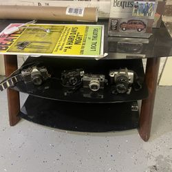 Glass Entertainment Center