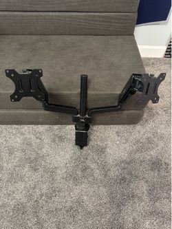 Dual Computer monitor desk stand