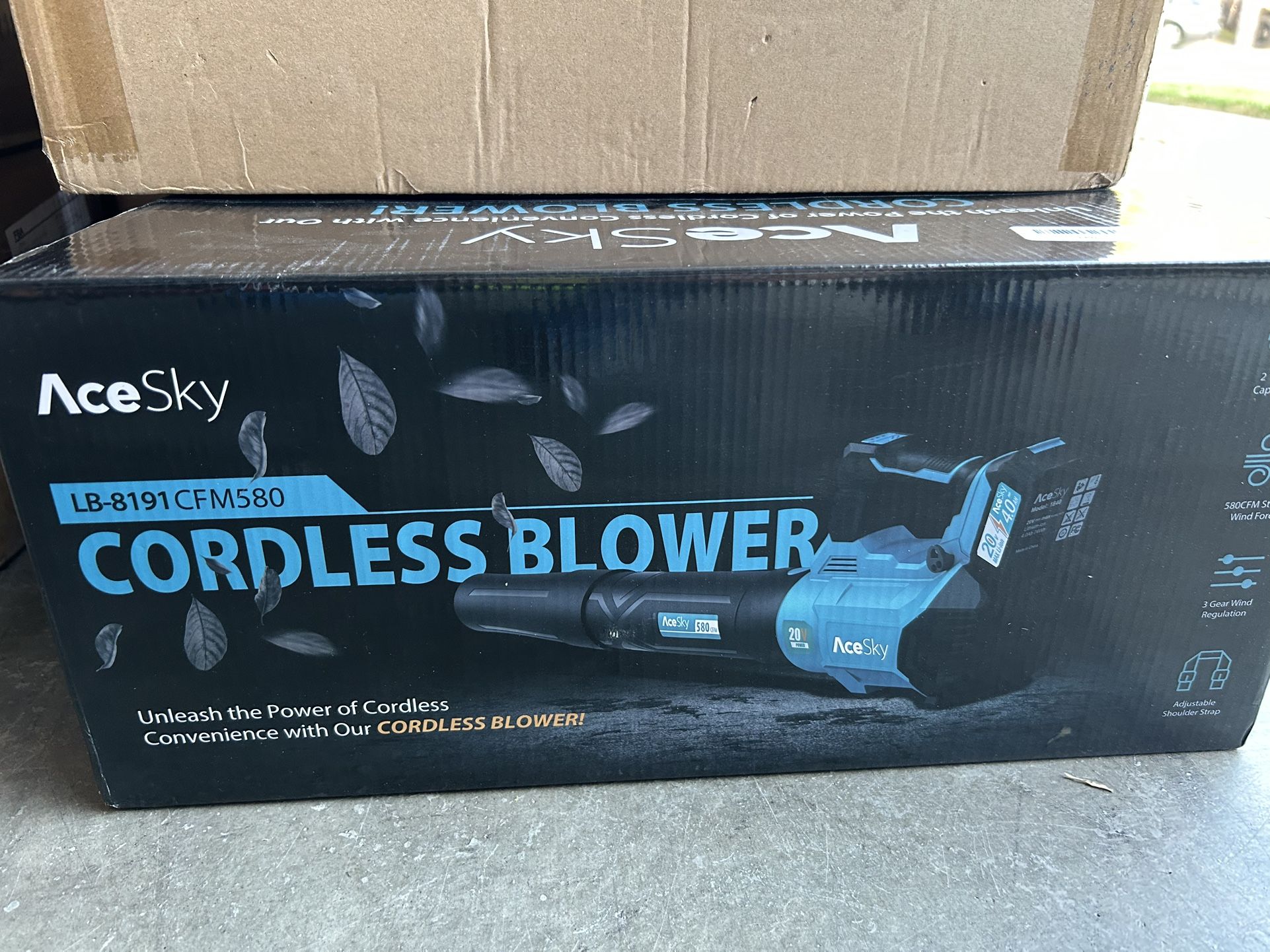 Electric Cordless Leaf Blower