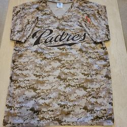 San Diego Padres Cashner Camouflage Baseball Jersey $10