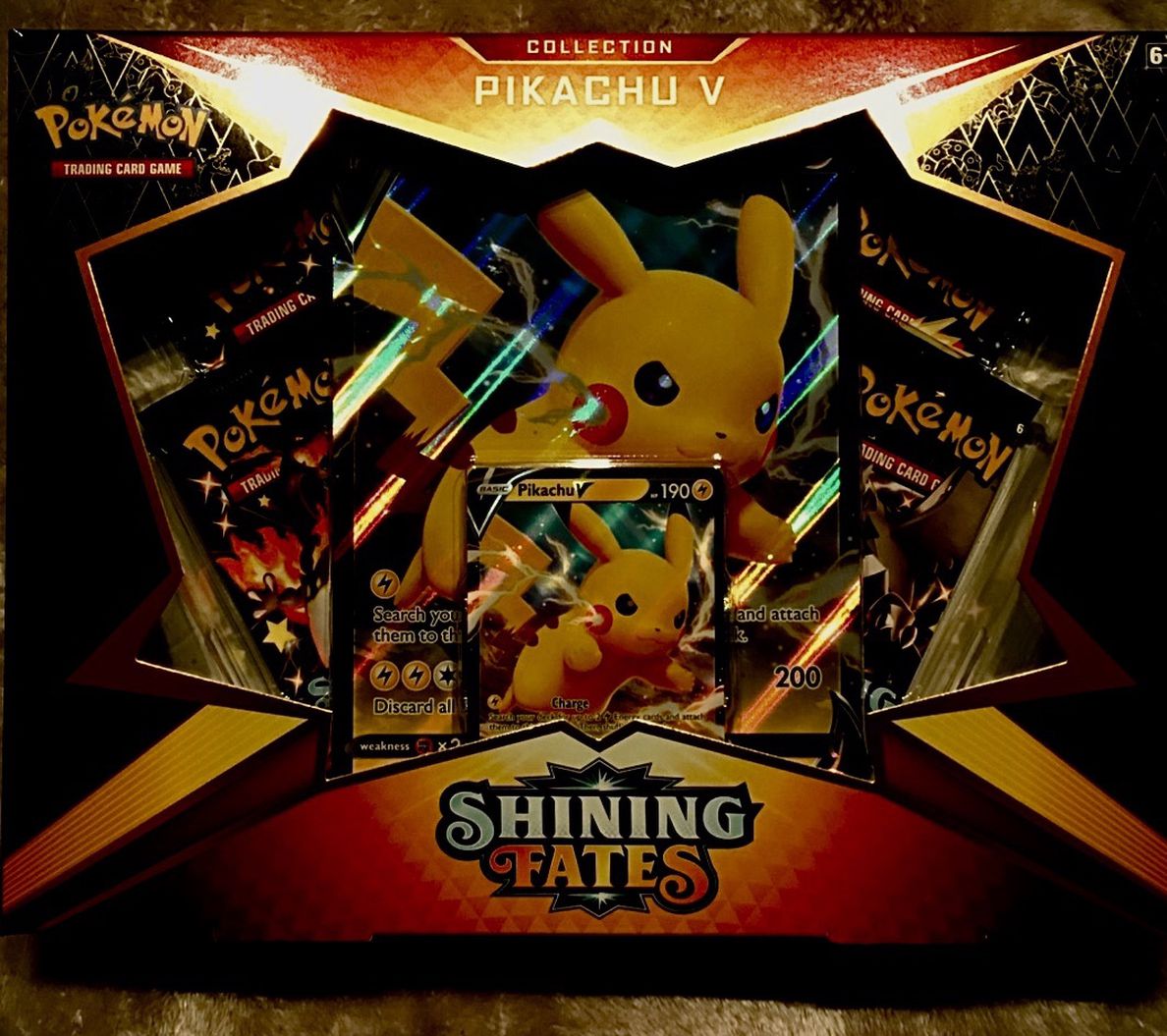 Shining Fates Pikachu V Box - Pokémon NEW
