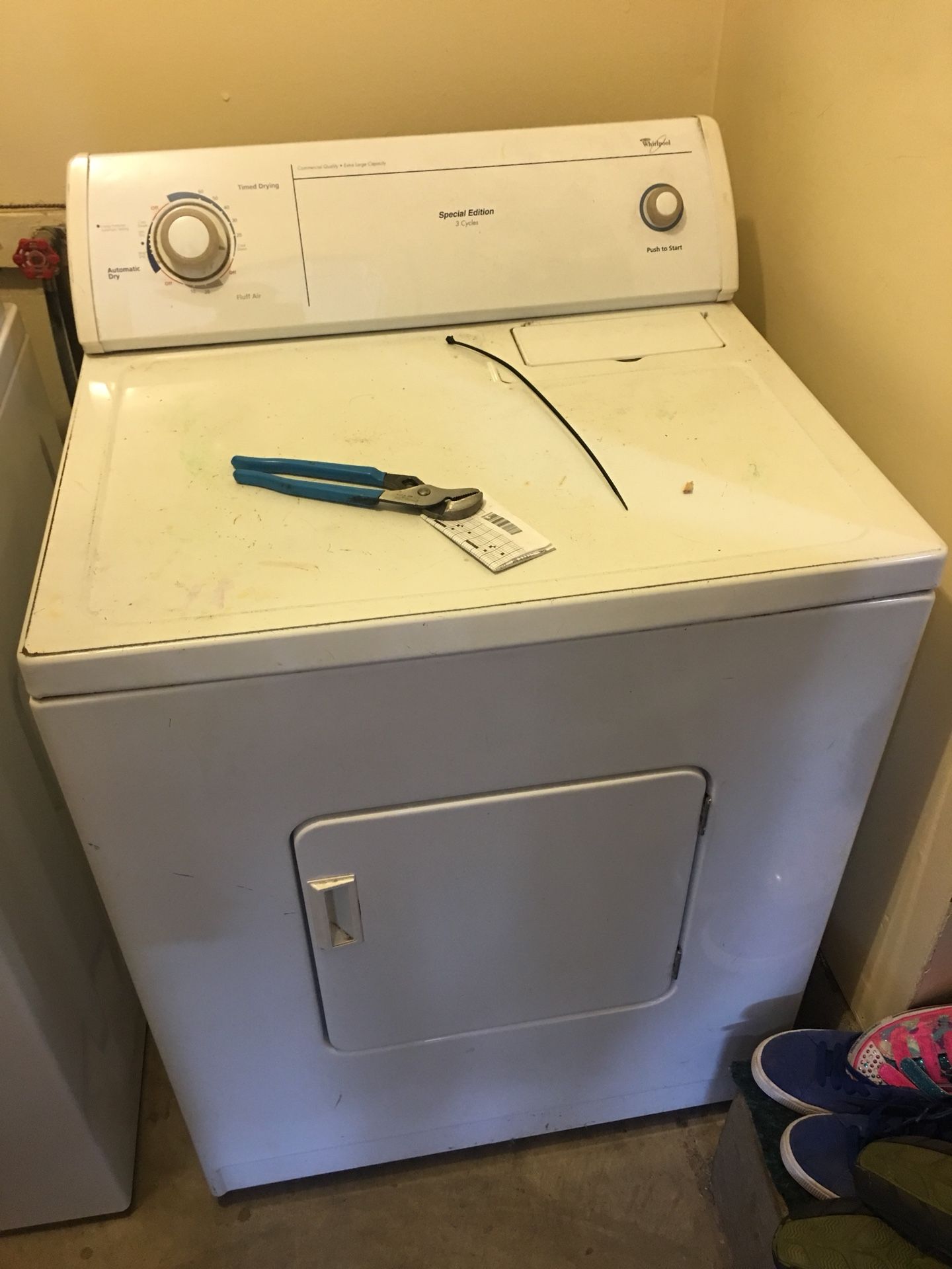 Whirlpool dryer