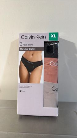 starring extra large for women Calvin Klein 3 pack Bikini  extra large for women