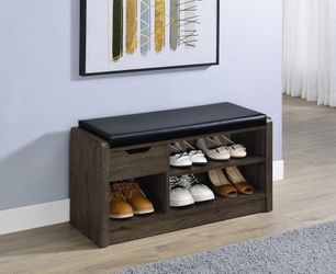 **SALE** Storage Bench and Shoe Cabinet With Pull Out Drawer! 3 Colors! 