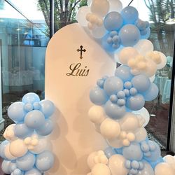 Balloons decor garland