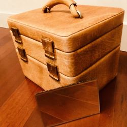 Vintage European Double Decker Luggage Box