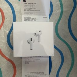Brand New Apple AirPod Pro 3s Factory Sealed- With Recipe
