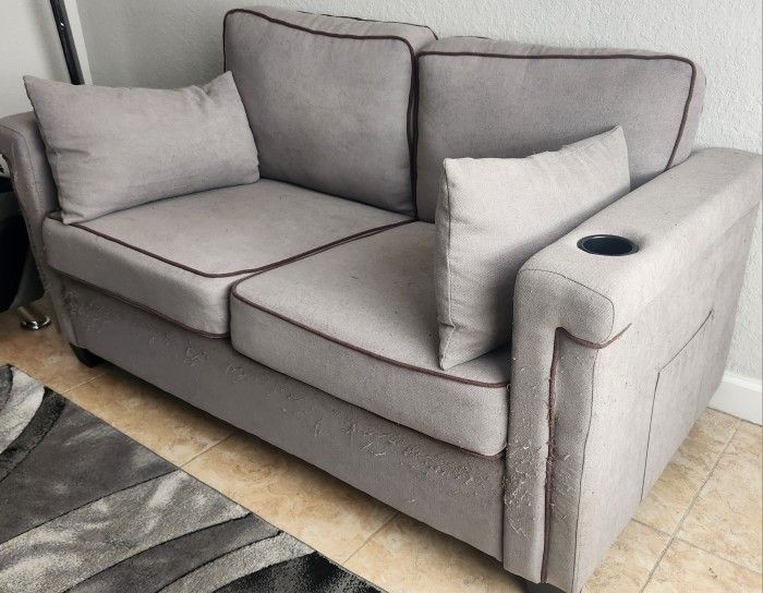 Sofa /Sleeper Gray Full Size
