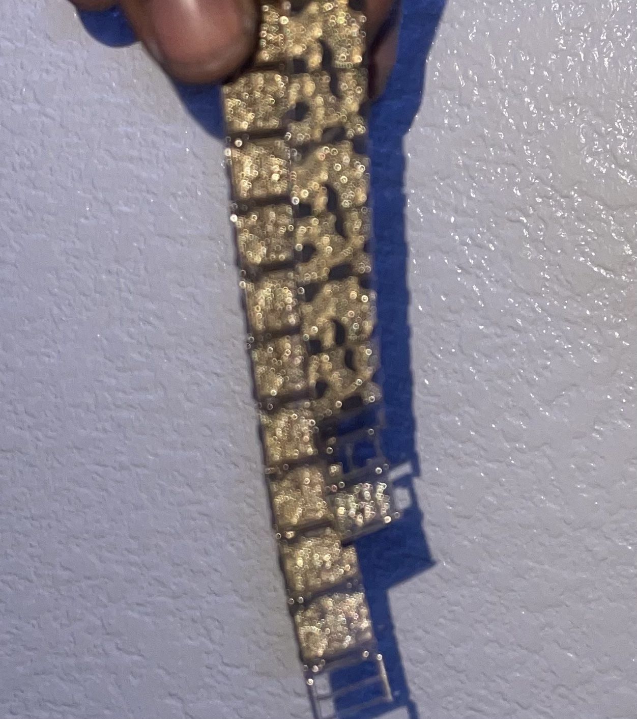 14 KT Gold Nugget Bracelet