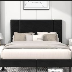 Brand new queen bed frame with your choice of brand new mattress included $390- $420 ❗️Same day free delivery ❗️Hablo español