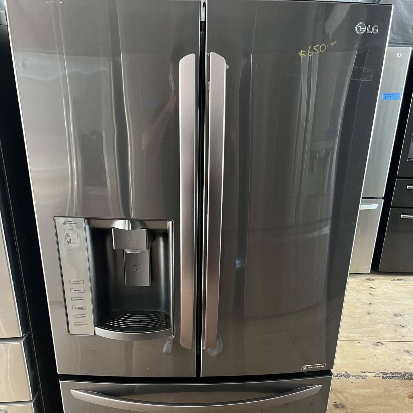 Lg French Door Refrigerator 60 day warranty/ Located at:📍5415 Carmack Rd Tampa Fl 33610📍