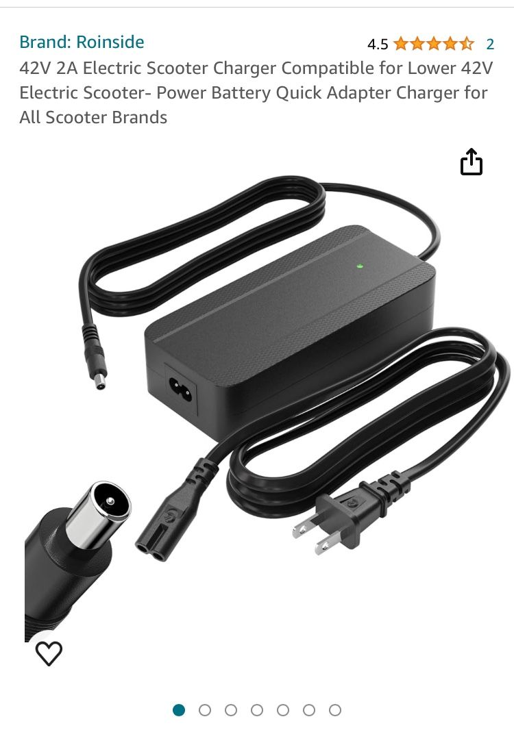 42V 2A Electric Scooter Charger 42V 2A Electric Scooter Charger