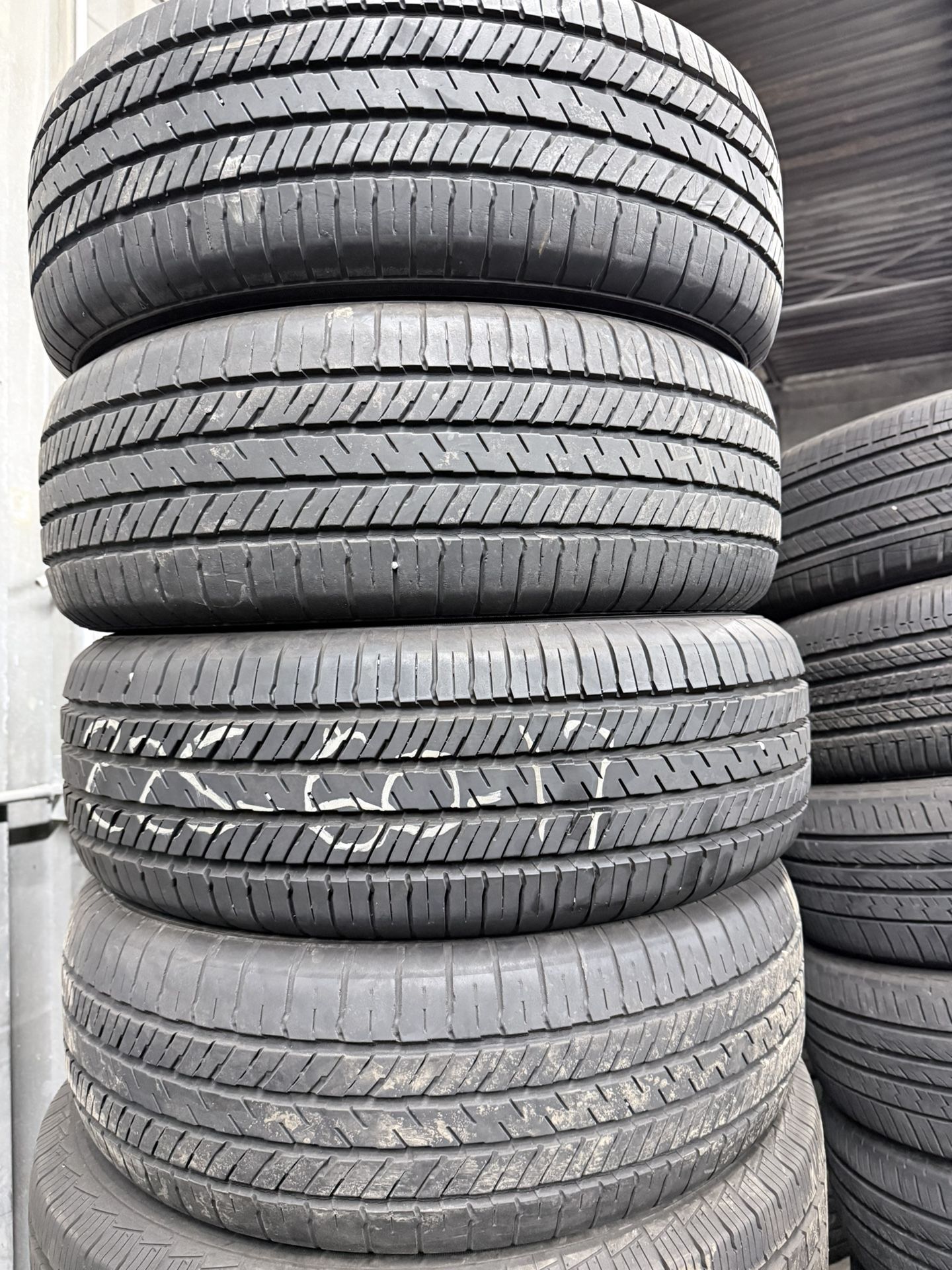 4 Used 225/60/17 Yokohama Geolandar G91 Tires 