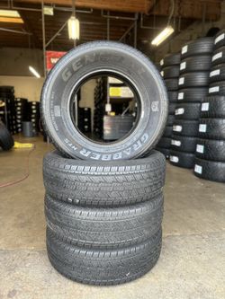 General Grabber 255/70R17 Used Tires
