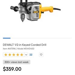 Dewalt 1/2 Drill