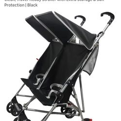 Umbrella Double Stroller 