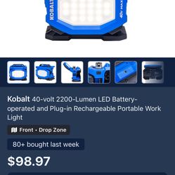 Brand New Kobalt Light