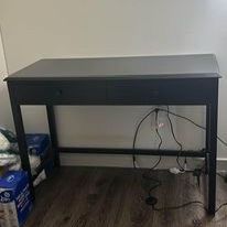 Black Office Desk 